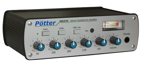 Kopfh�rerverst�rker Equalizer Limiter